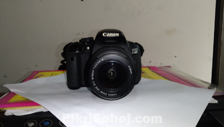 Canon 650d all most new